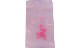 Sachet de fimo noeud rose