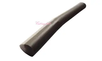 Baton fimo plume marron