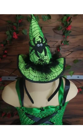 Robe tutu Sorcière Verte 4/6 ans