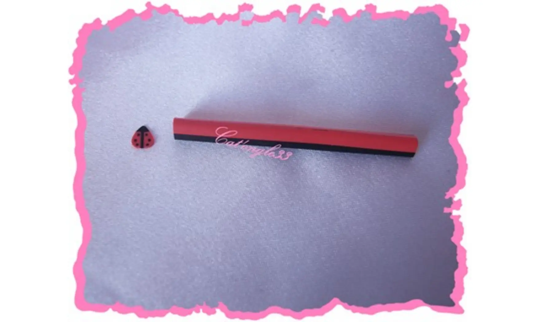 Baton fimo coccinelle