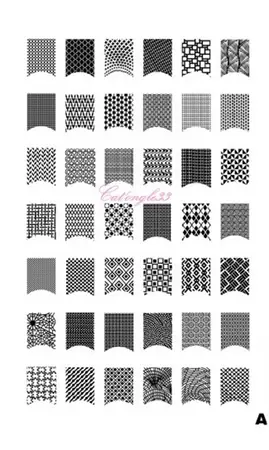 Plaque stamping XL A nail art
