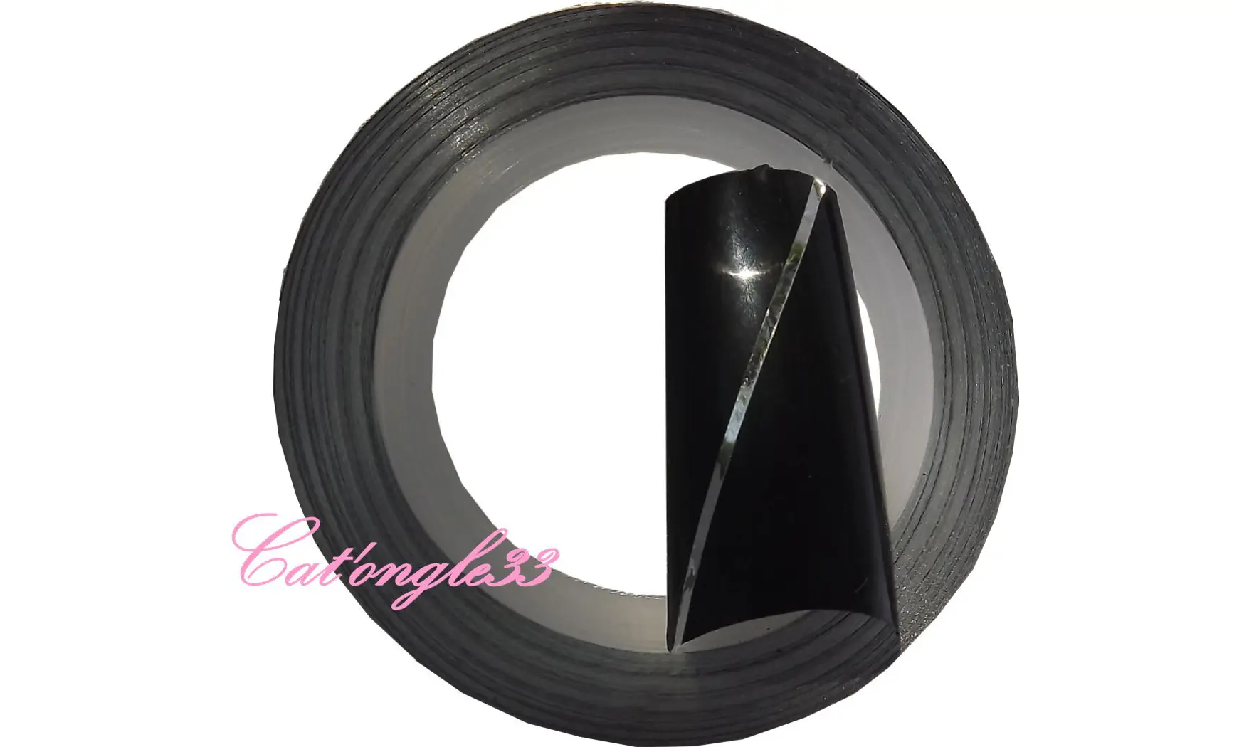 Striping tape argent fil autocollant