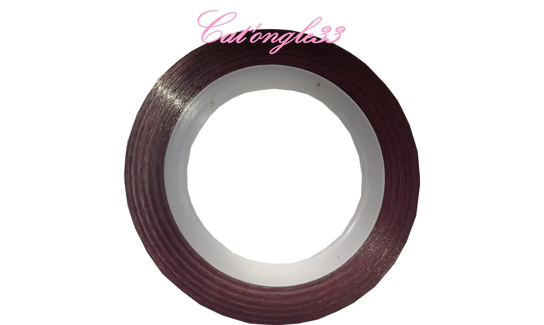Striping tape rose clair fil autocollant