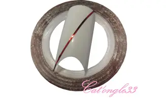 Striping tape rouge fil autocollant