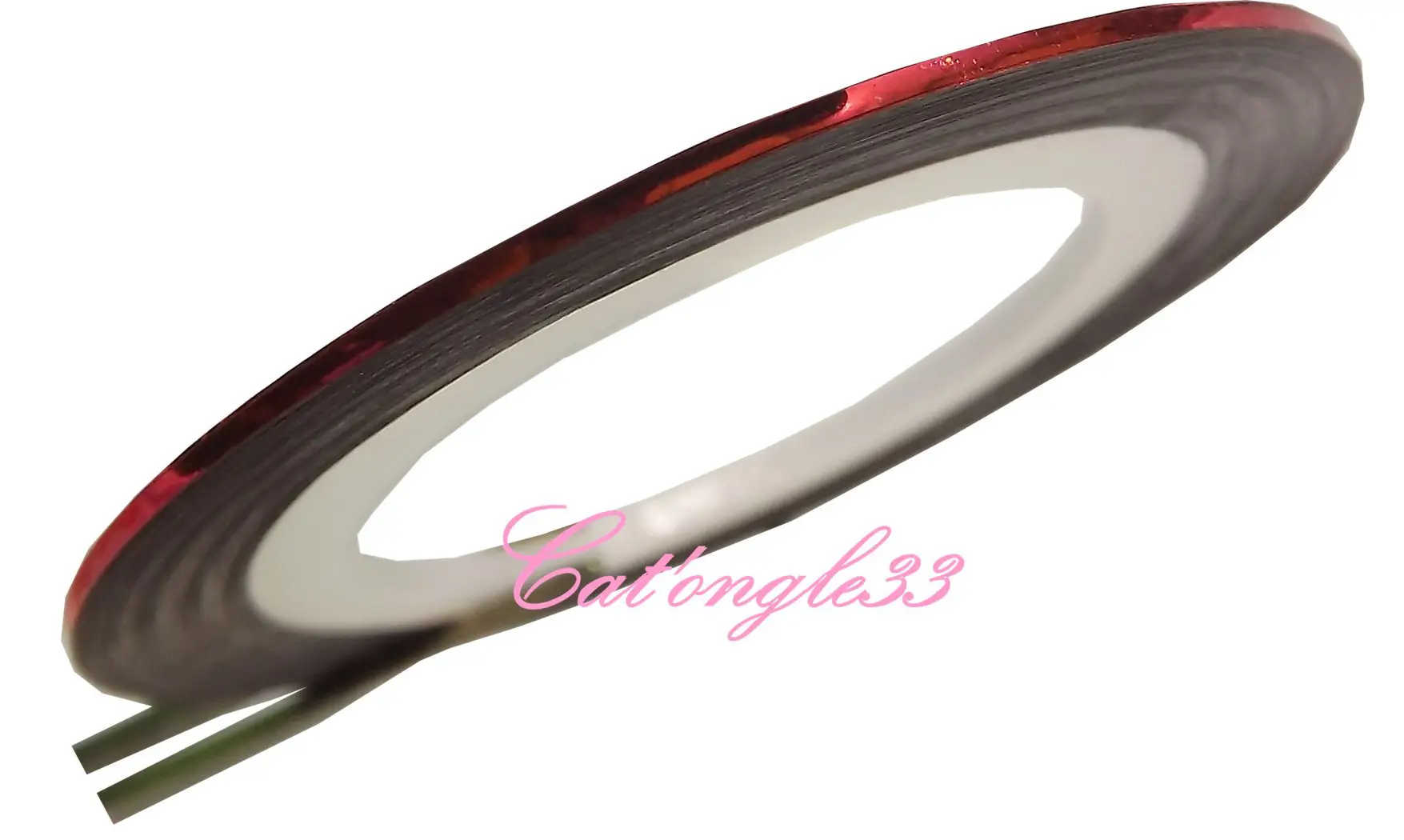 Striping tape rouge fil autocollant