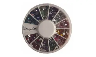Carrousel strass triangle