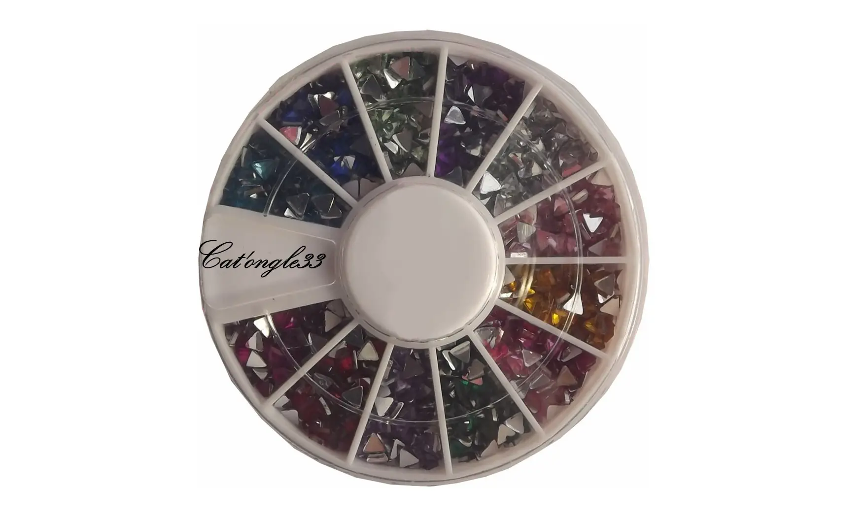 Carrousel strass triangle