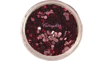 Paillette hexagonale rose