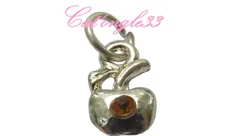 Piercing pomme jaune nail art
