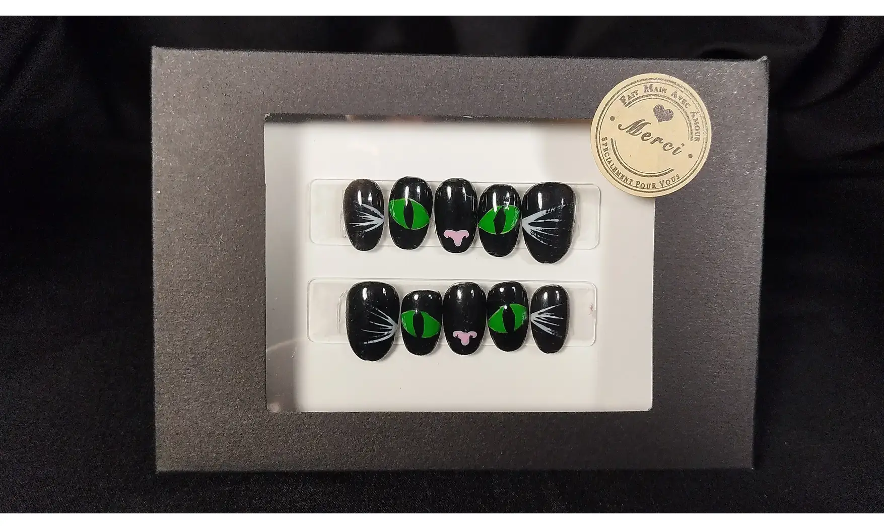 Press on nails Salem - Taille XS