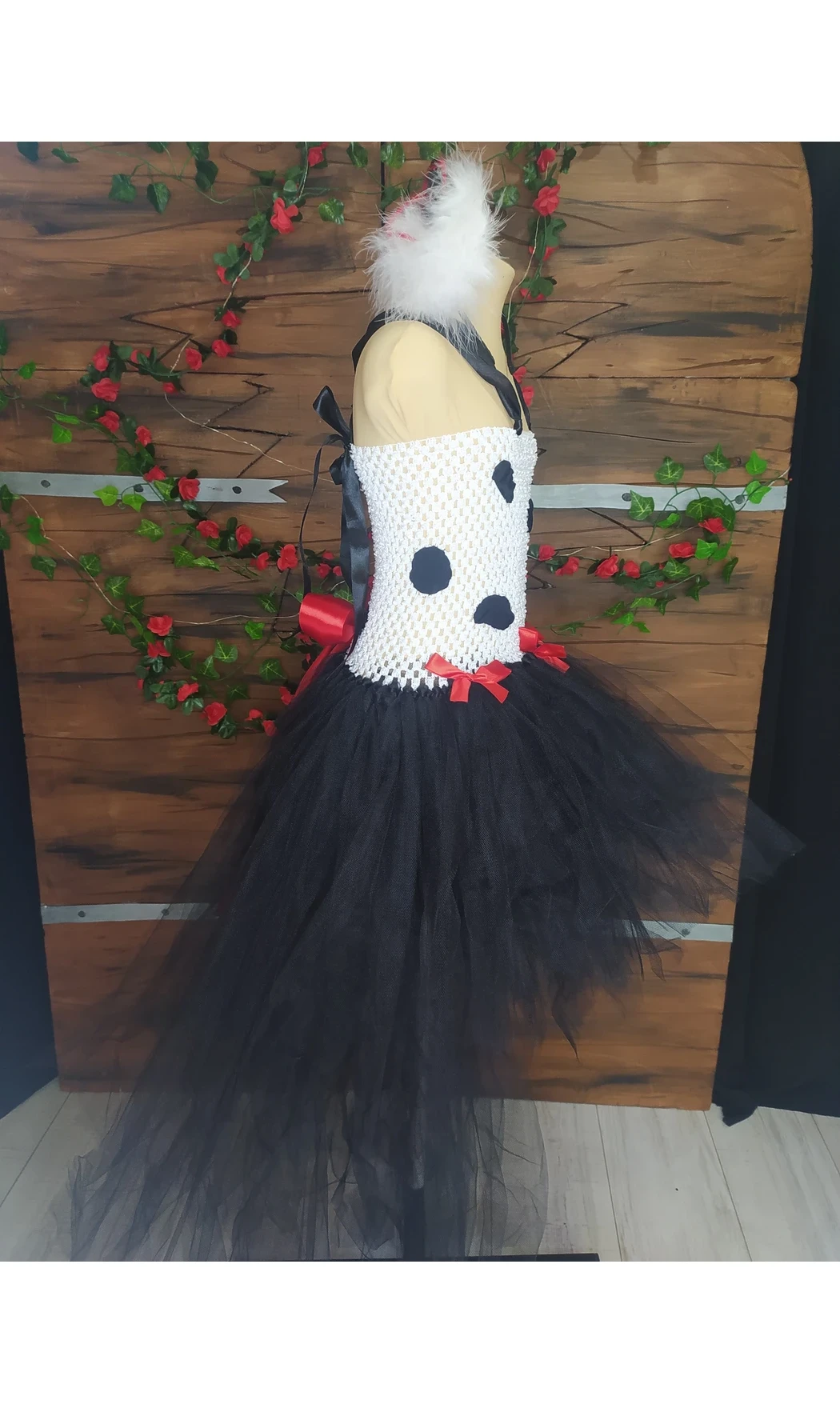 Robe tutu Cruella 4/6 ans
