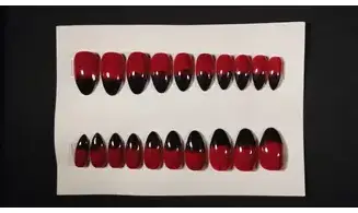 Press on Nails Rouge/Noir - Lot 20