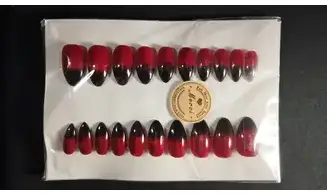 Press on Nails Rouge/Noir - Lot 20