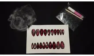 Press on nails motifs Halloween - Lot 20