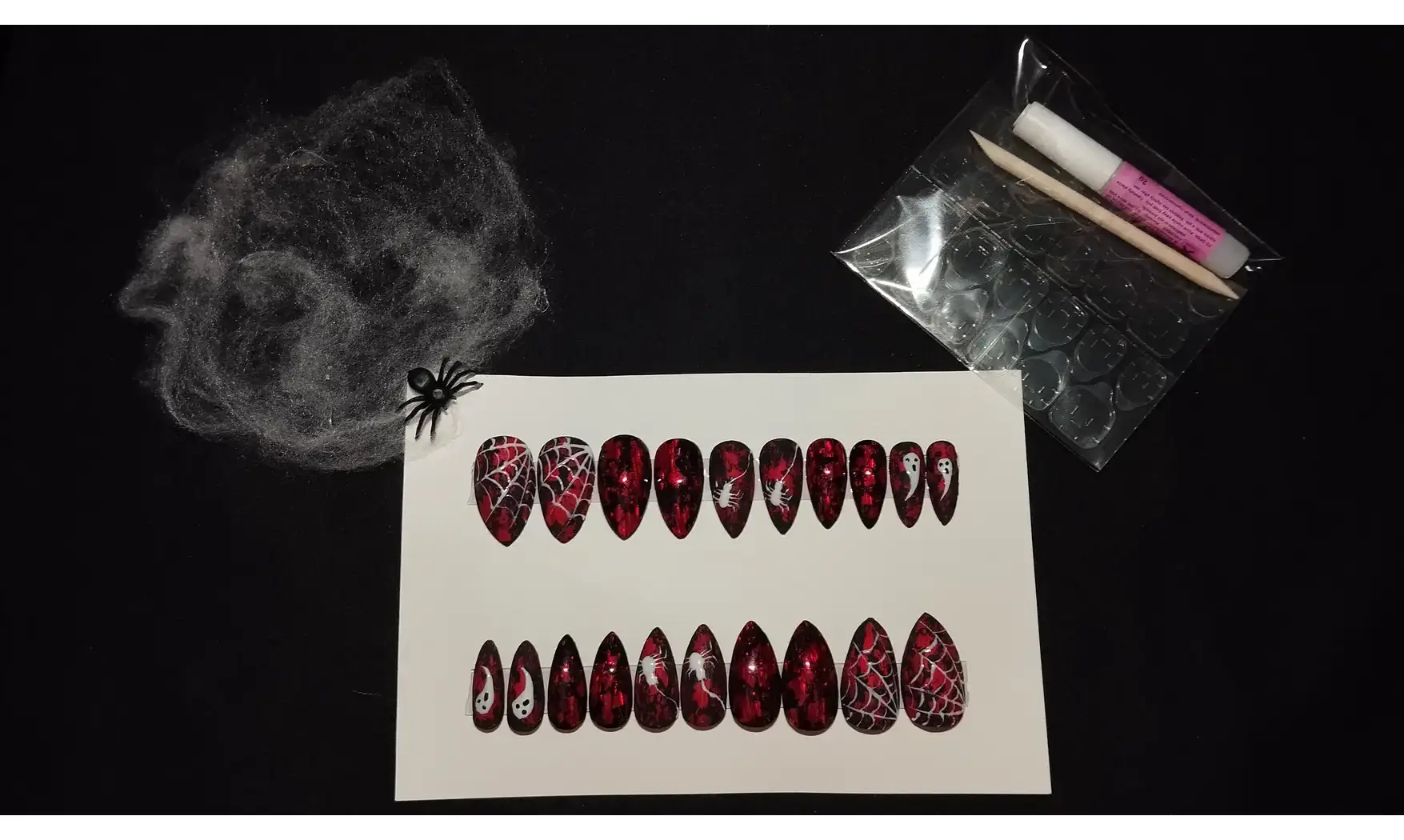 Press on nails motifs Halloween - Lot 20