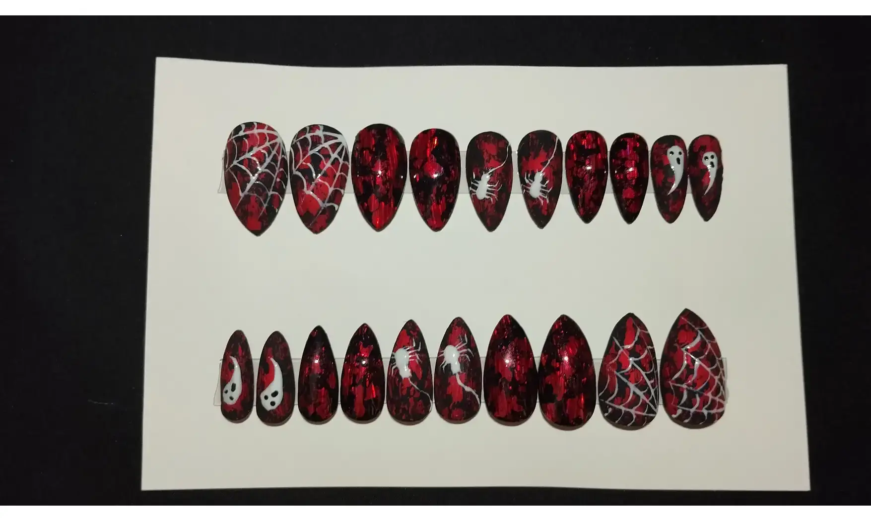 Press on nails motifs Halloween - Lot 20