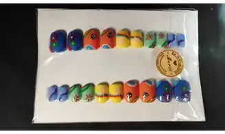 Press on nails Hippie court - Lot 20