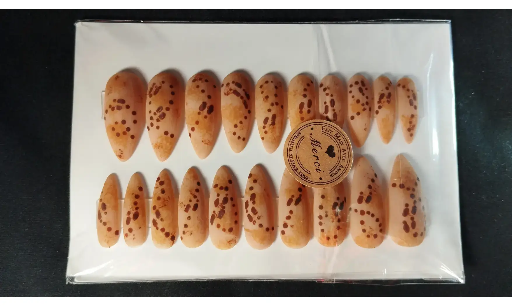 Press On Nails Carte Maraudeur-Lot 20