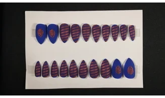 Press on nails Serdaigle bronze - Lot 20