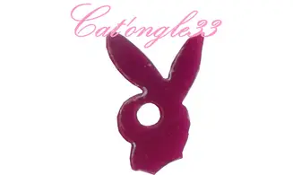 Dazzling hologramme lapin fuchsia