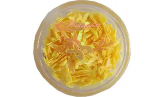 Dazzling hologramme lapin jaune
