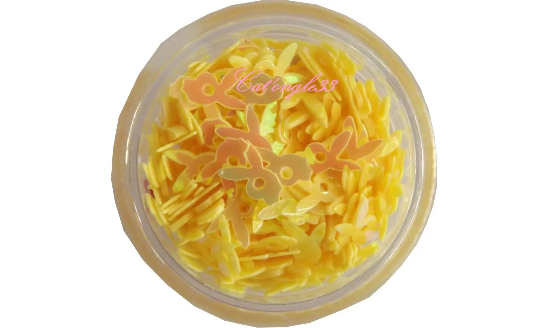 Dazzling hologramme lapin jaune