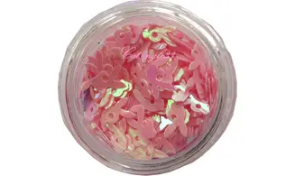 Dazzling hologramme lapin rose