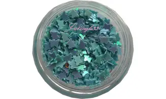 Dazzling hologramme papillon bleu clair