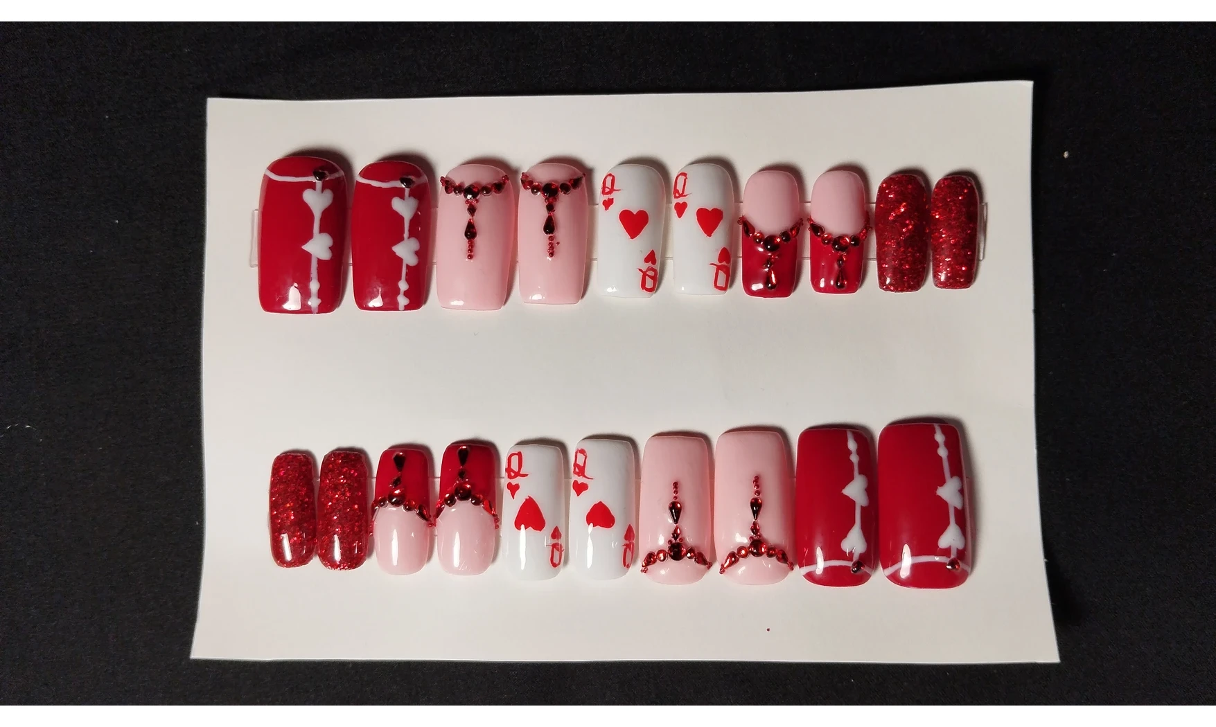 Press on Nails Dame de ♥ - Lot 20