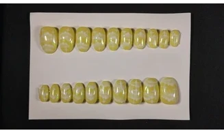 Press on nails Nuage jaune - Lot 20