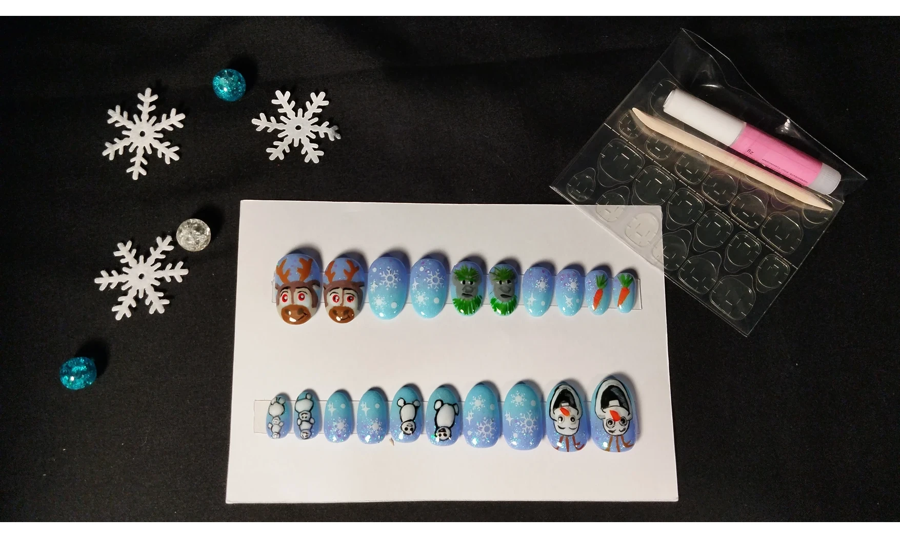 Press on nails Olaf & Swen - Lot 2O