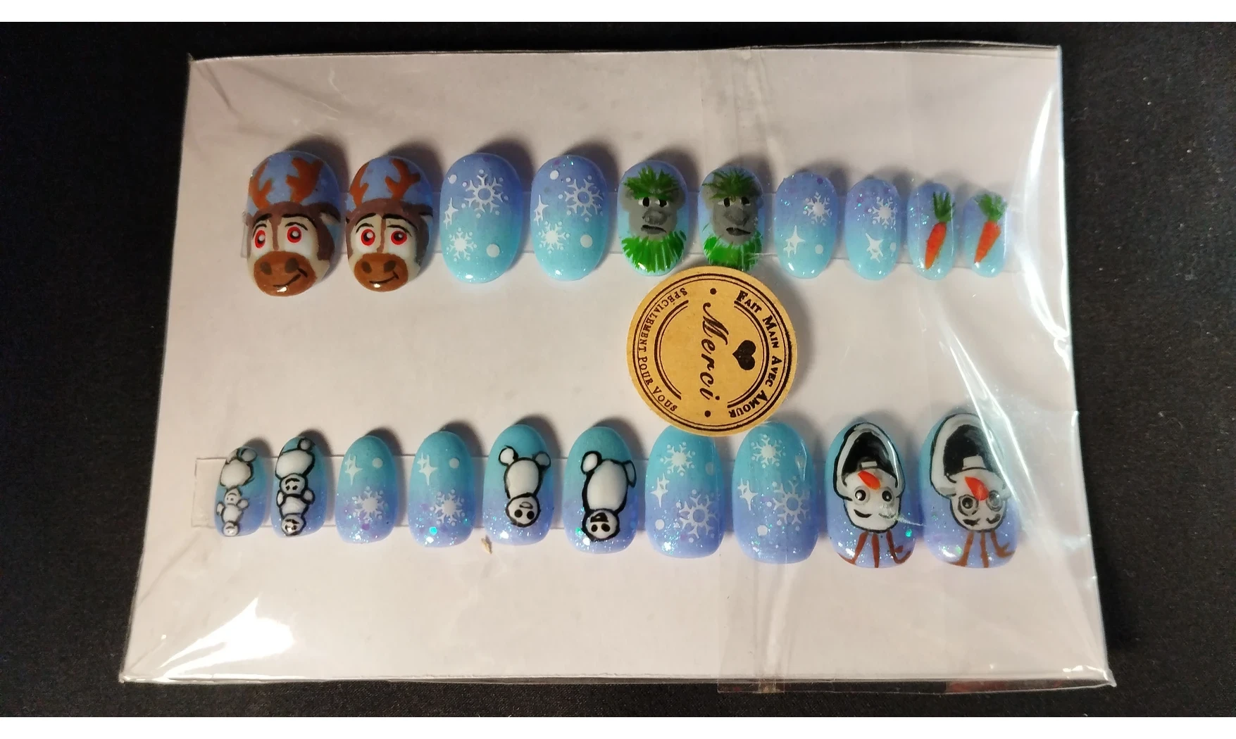 Press on nails Olaf & Swen - Lot 2O