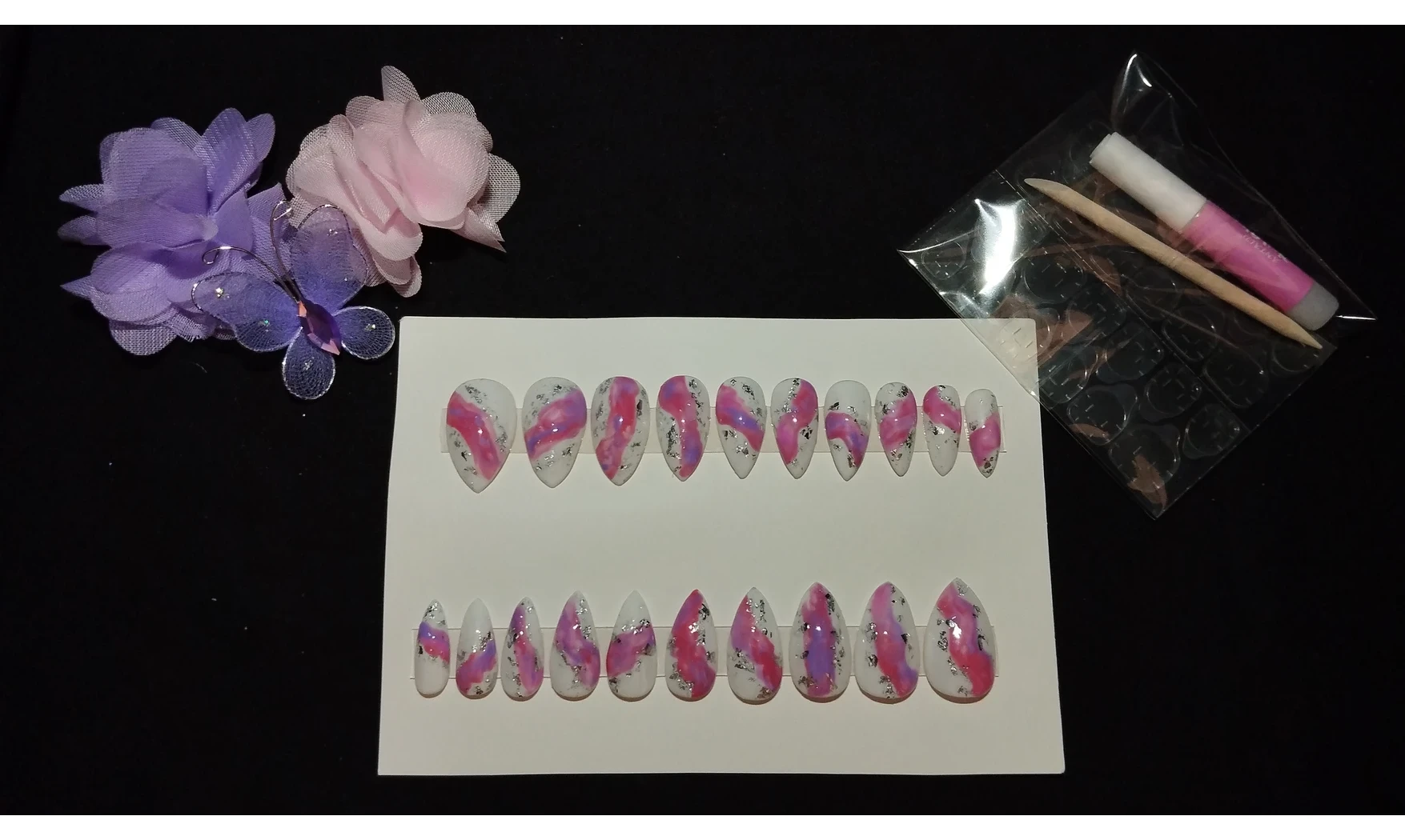 Press on nails Rivière - Lot 20