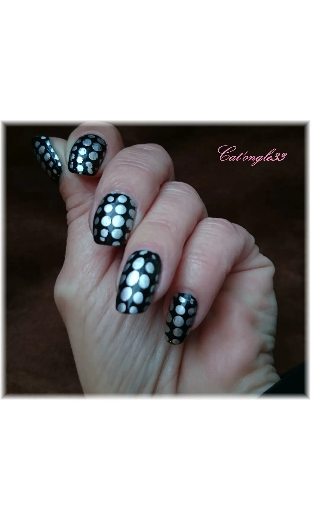 Mini vernis stamping 4,5 ml argent nacré
