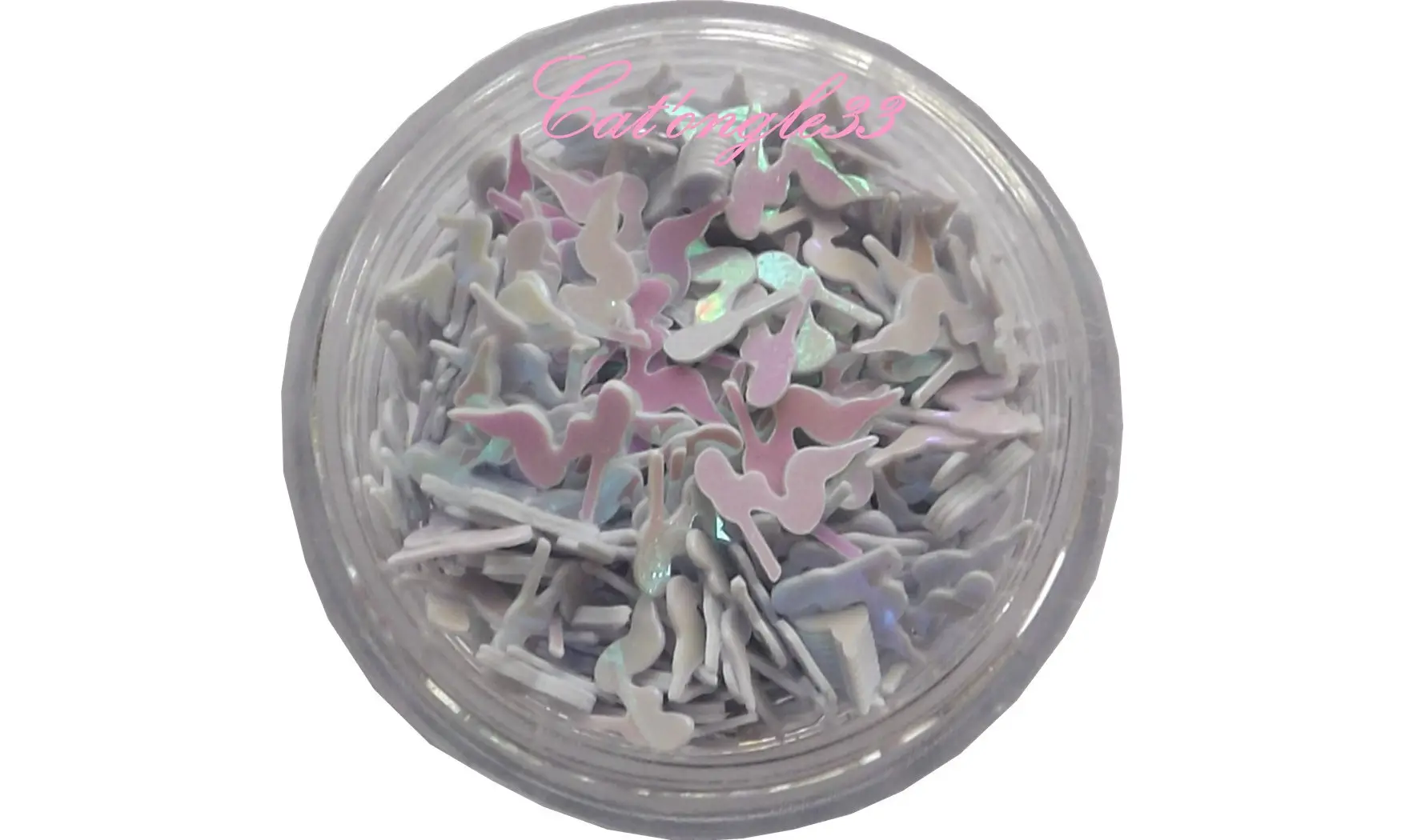 Dazzling hologramme femme blanc