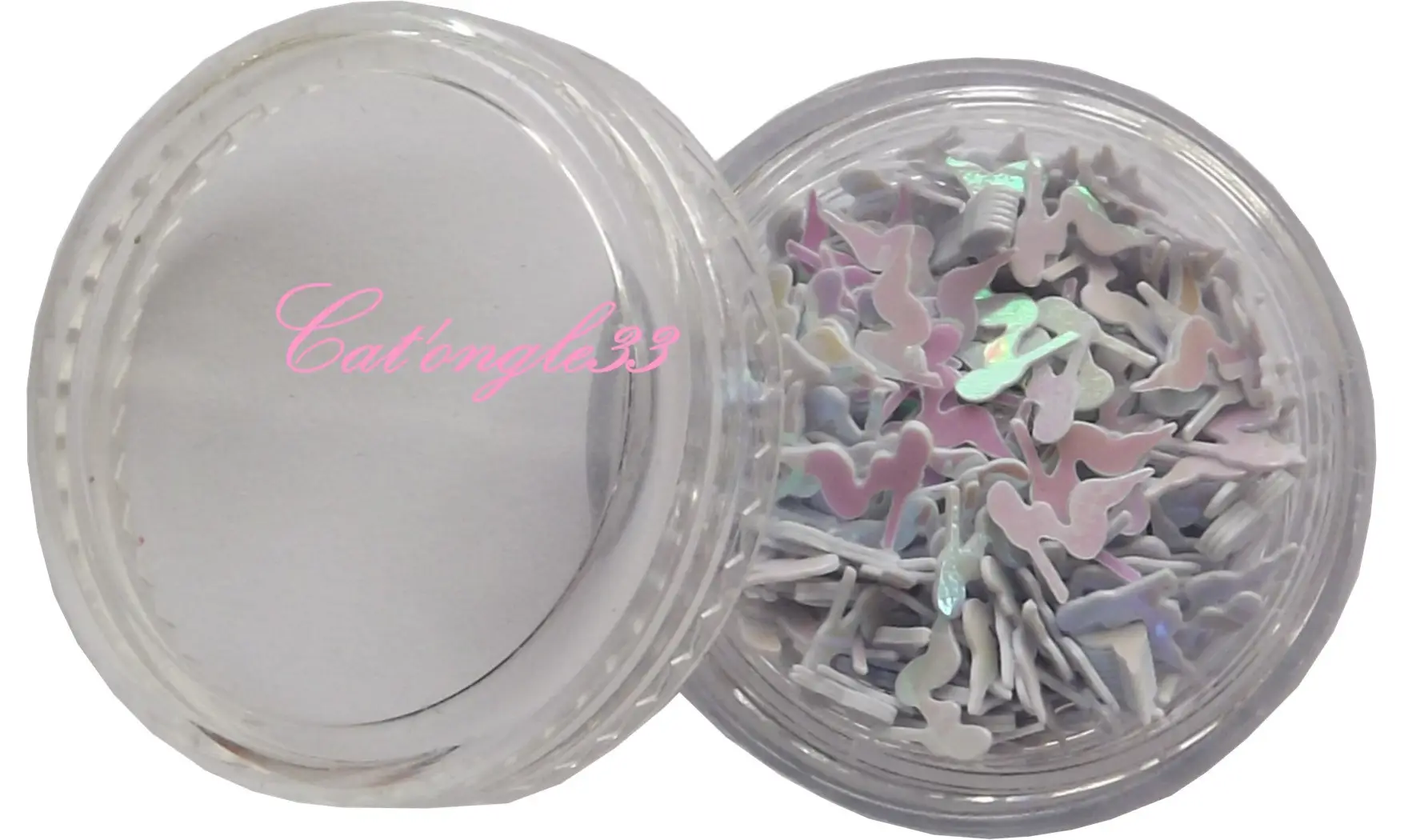 Dazzling hologramme femme blanc
