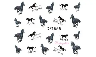 Water decal animaux cheval XF1555