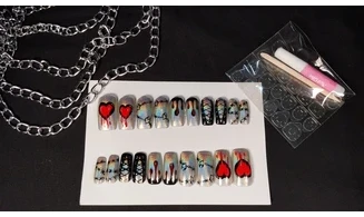 Press on nails Rock love - Lot 20