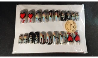 Press on nails Rock love - Lot 20
