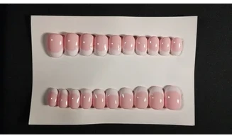 Press on Nails Rose french - Lot 20