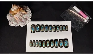 Press on nails Tableau foils - Lot 20