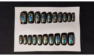 Press on nails Tableau foils - Lot 20