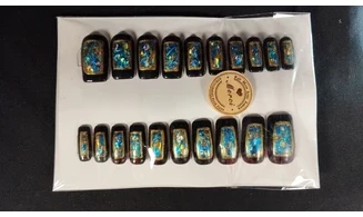 Press on nails Tableau foils - Lot 20