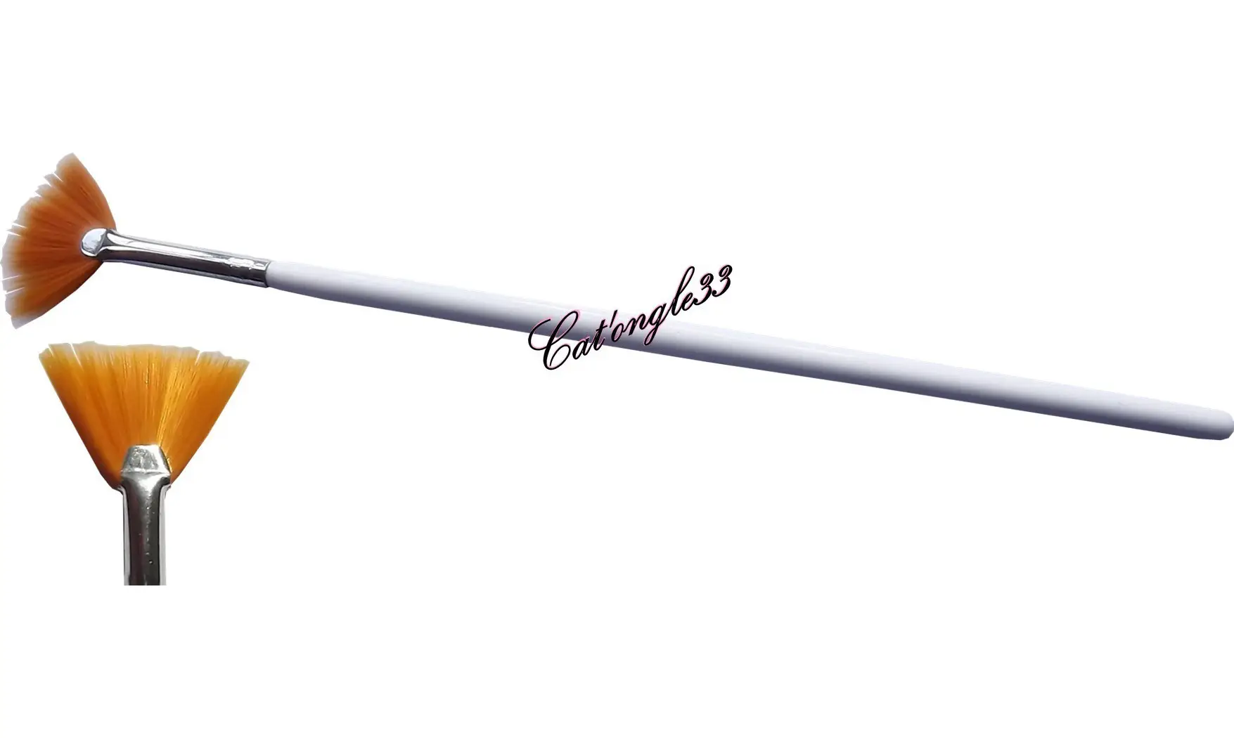 Pinceau éventail 2 cm