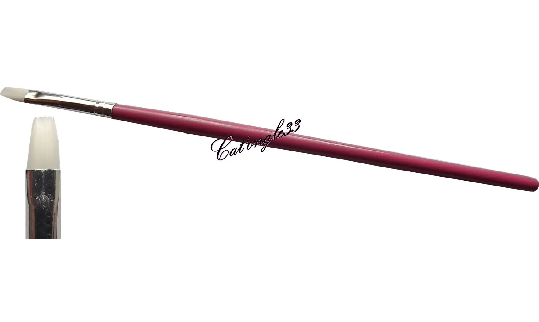 Pinceau plat 6/10 mm