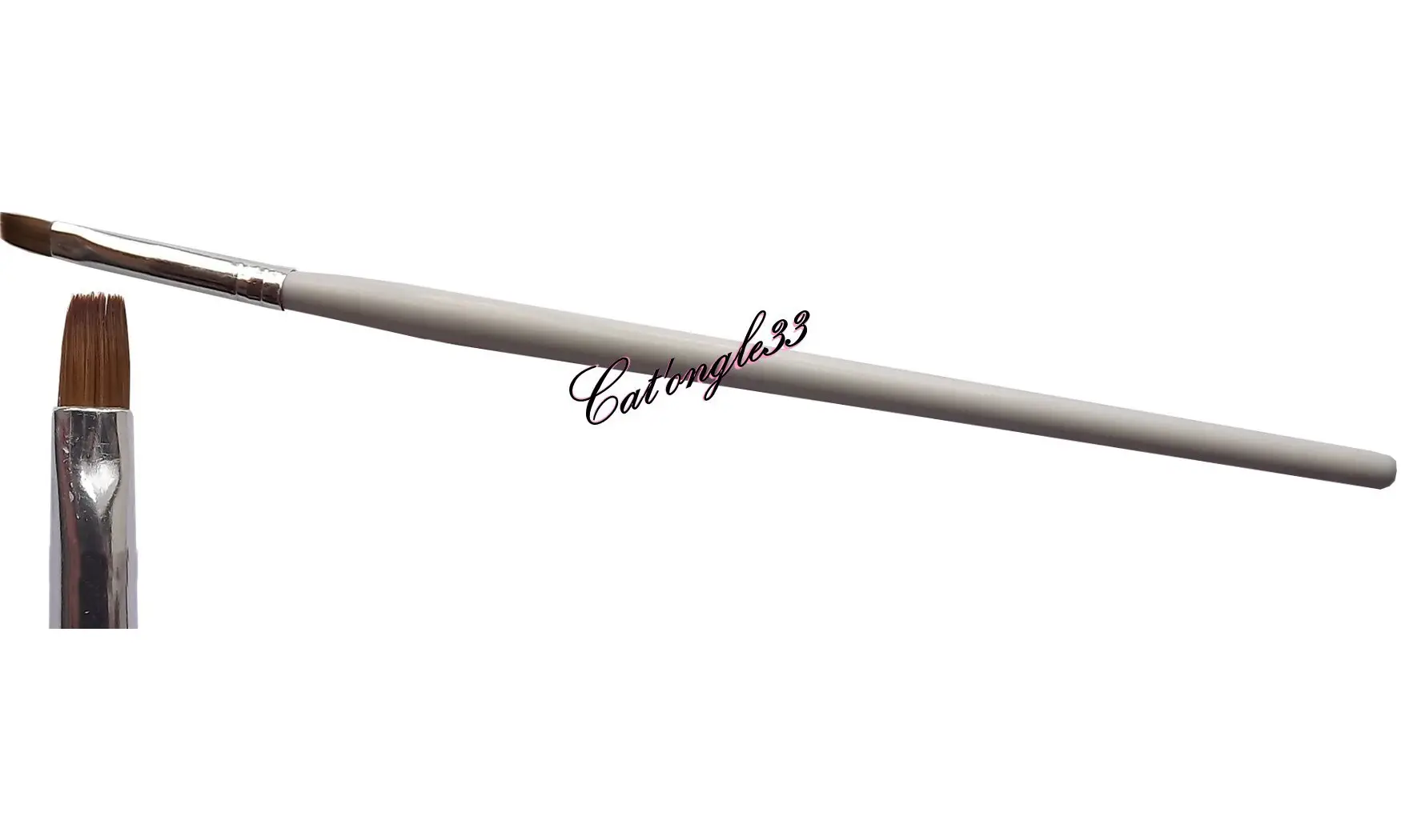 Pinceau plat 6/8 mm