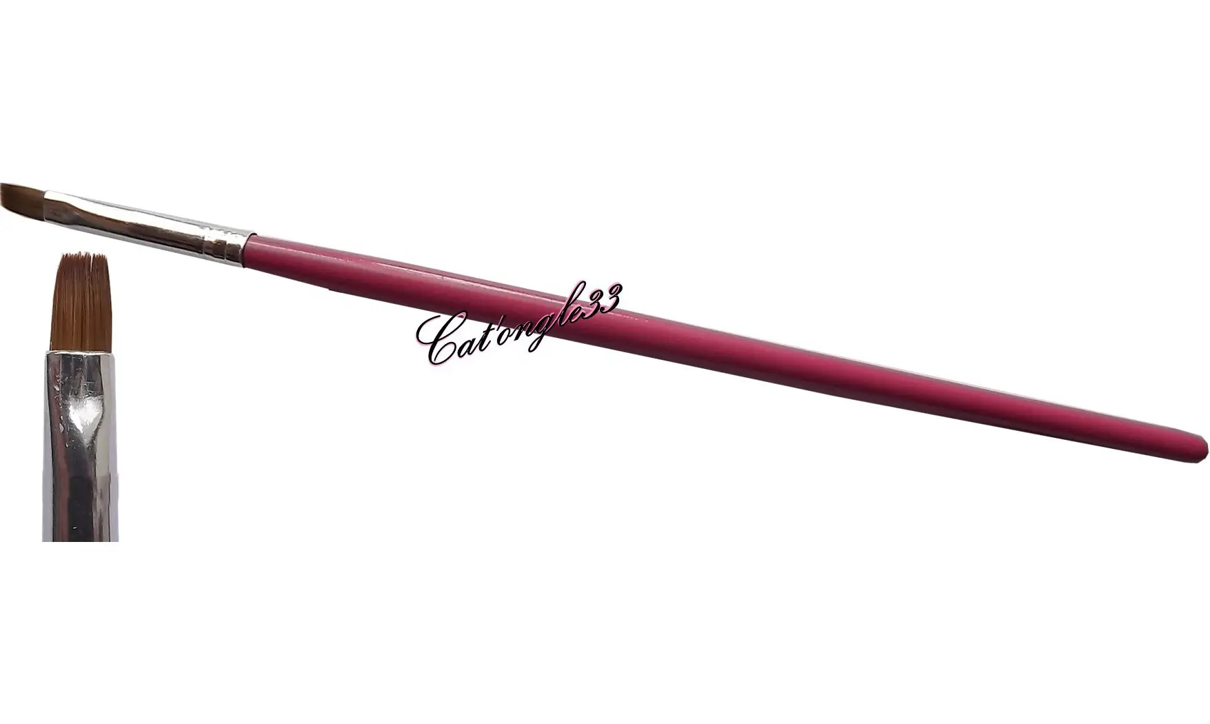Pinceau plat 6/8 mm