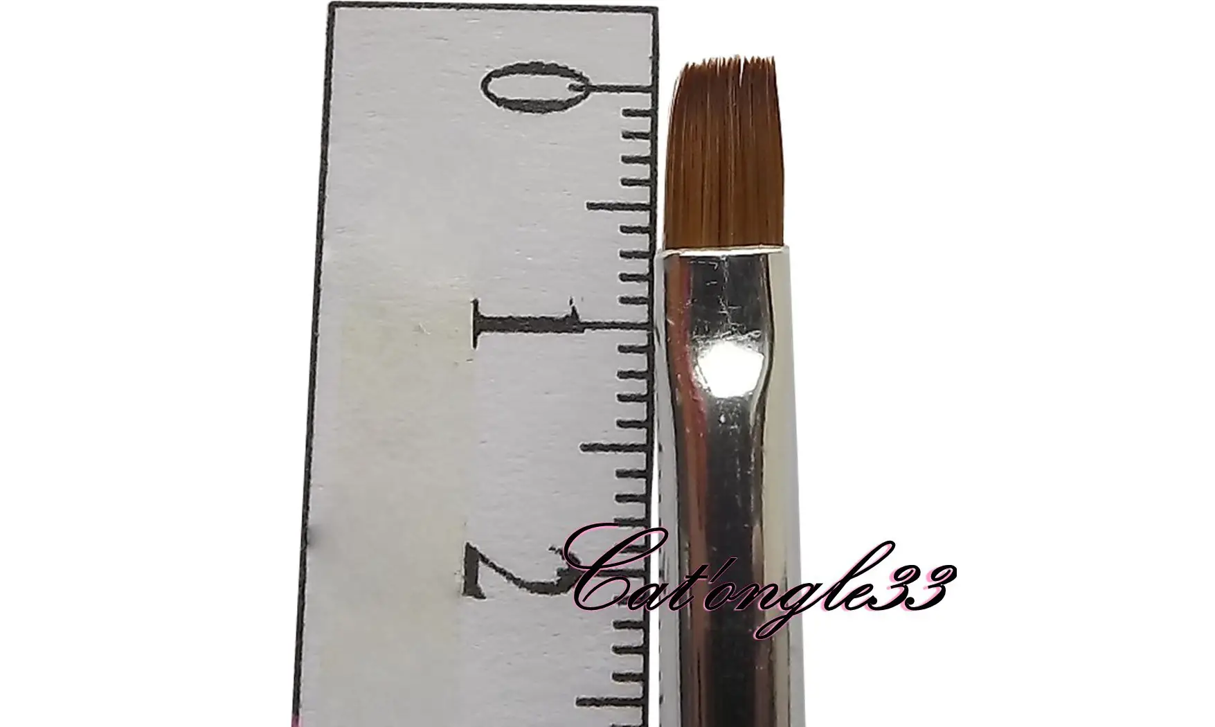 Pinceau plat 6/8 mm