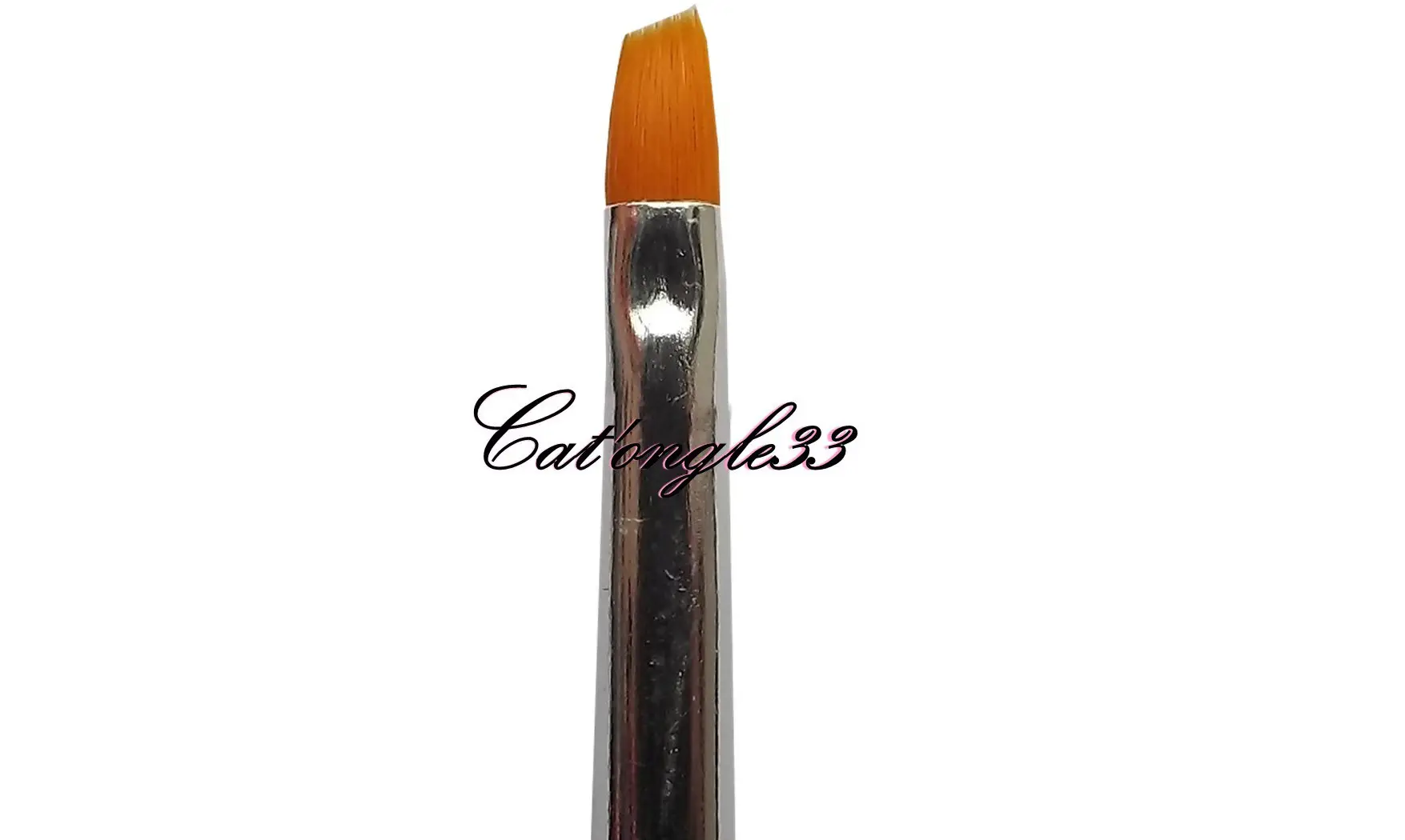 Pinceau plat biseauté 4 mm