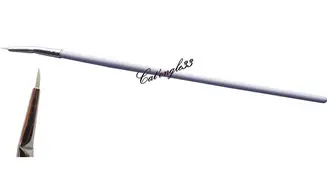 Pinceau courbé fin 1/5 mm
